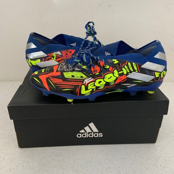 Adidas Men\'s Nemeziz Messi 19.1 Firm Ground Soccer Cleats Size 6 main image 14